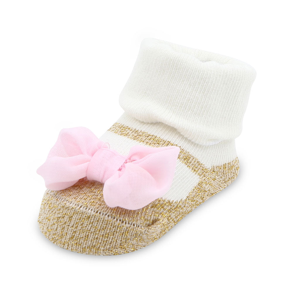 BOOTIES PK-3 WITH 3 HEAD BANDS MULTICOLOR FLORAL