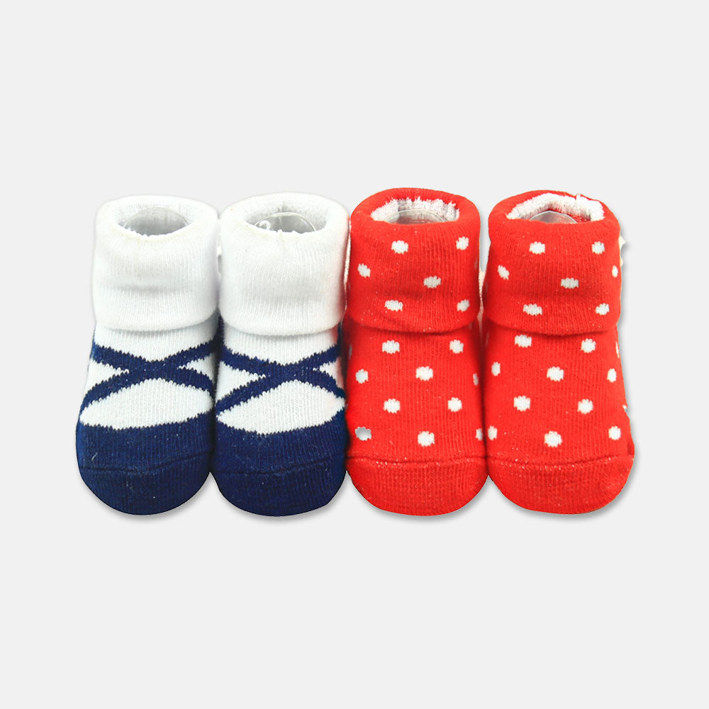 BOOTIES PK-2 PLAYFUL DOTS