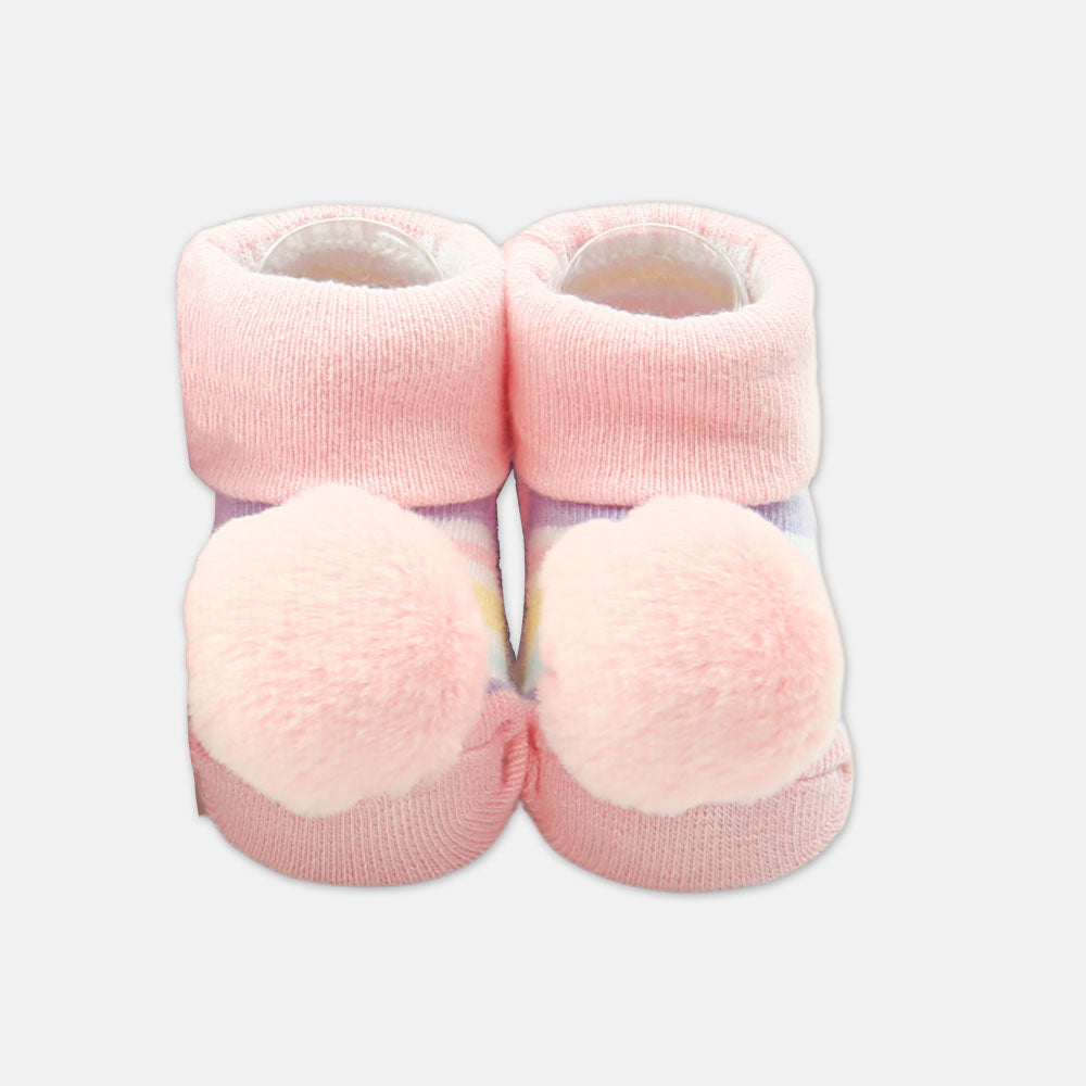 BOOTIES PK-2 POM-POM PRETTY