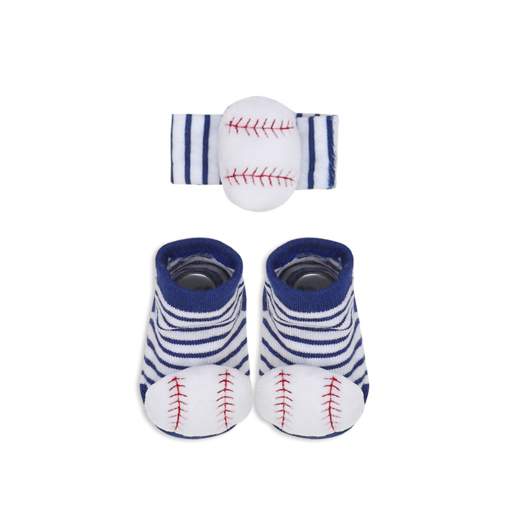 BOOTIES & WRIST BAND BLUE RUGBY