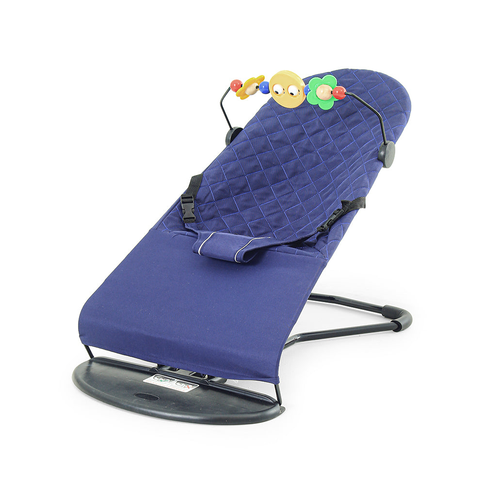 BABY BOUNCER NAVY BLUE