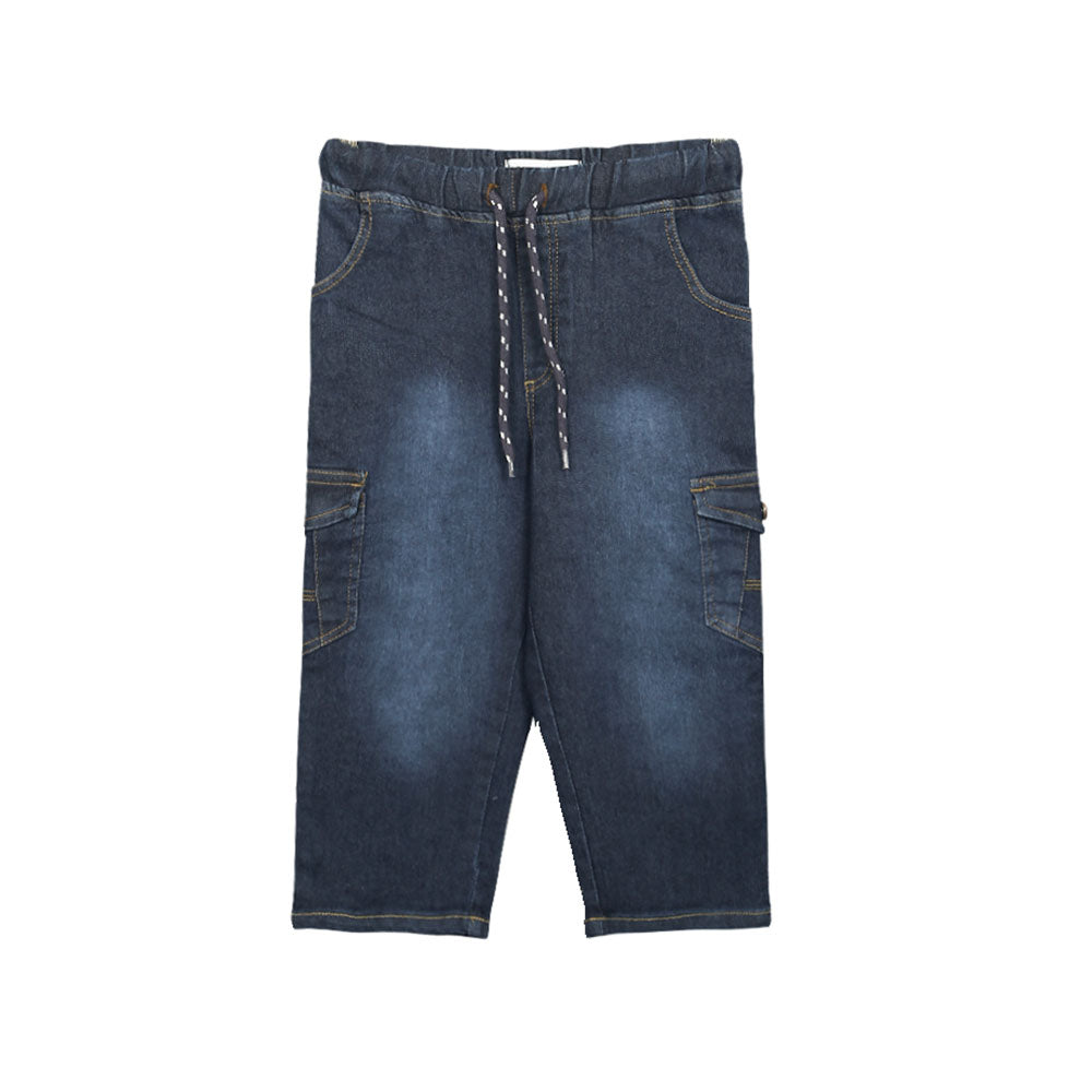 BOY BERMUDA SHORT JEANS DARK BLUE
