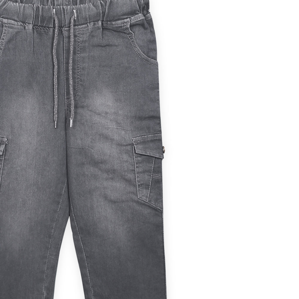 BOY BERMUDA SHORT GREY
