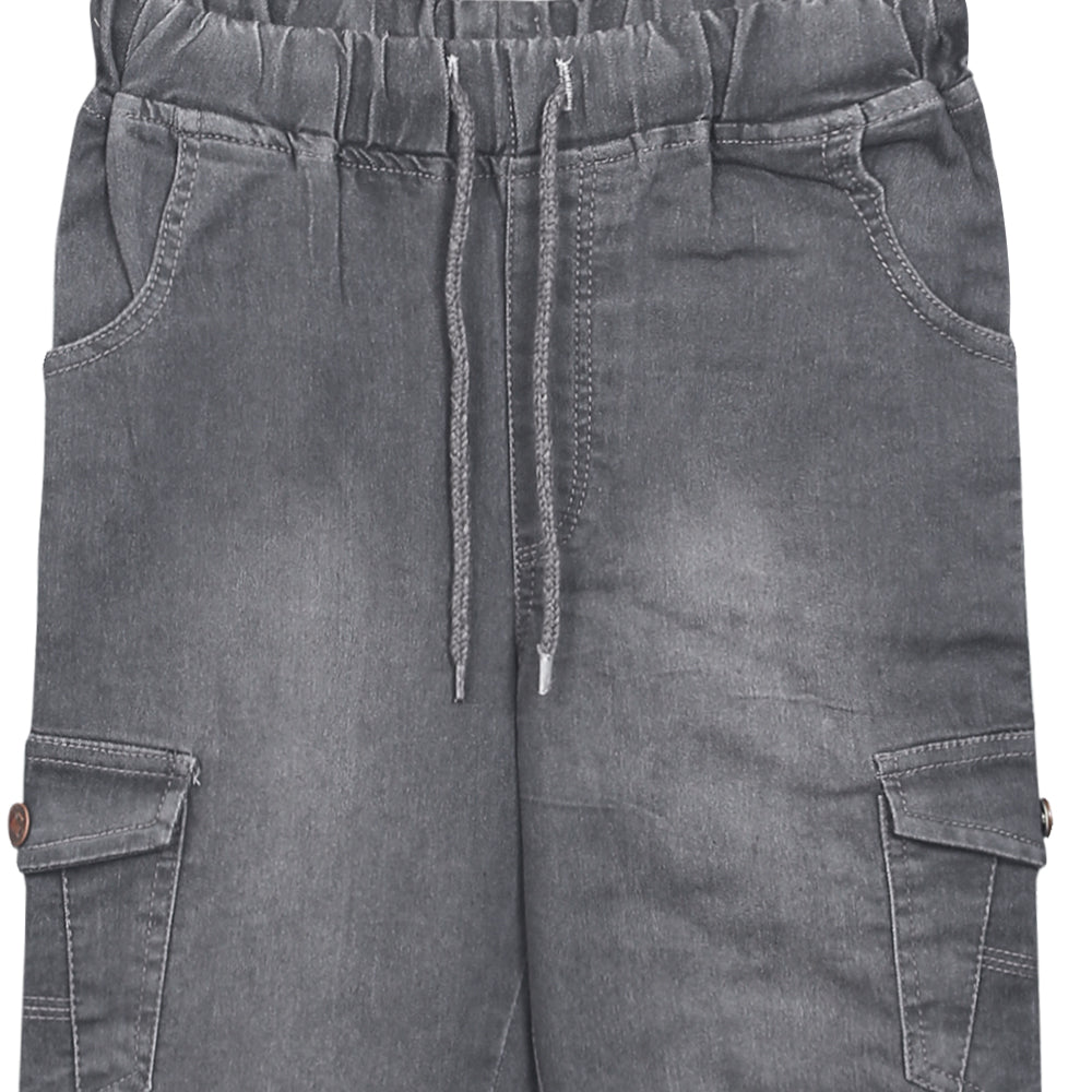 BOY BERMUDA SHORT GREY