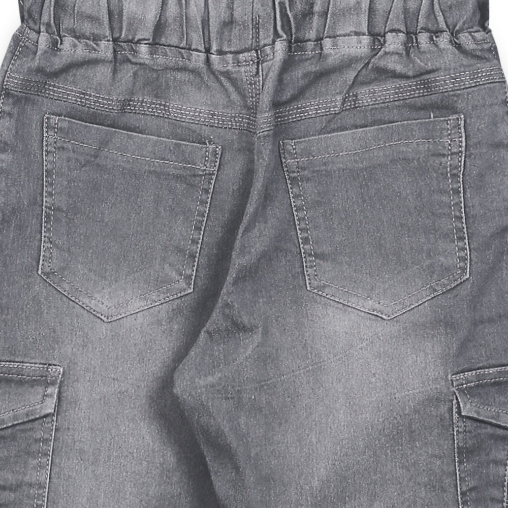 BOY BERMUDA SHORT GREY