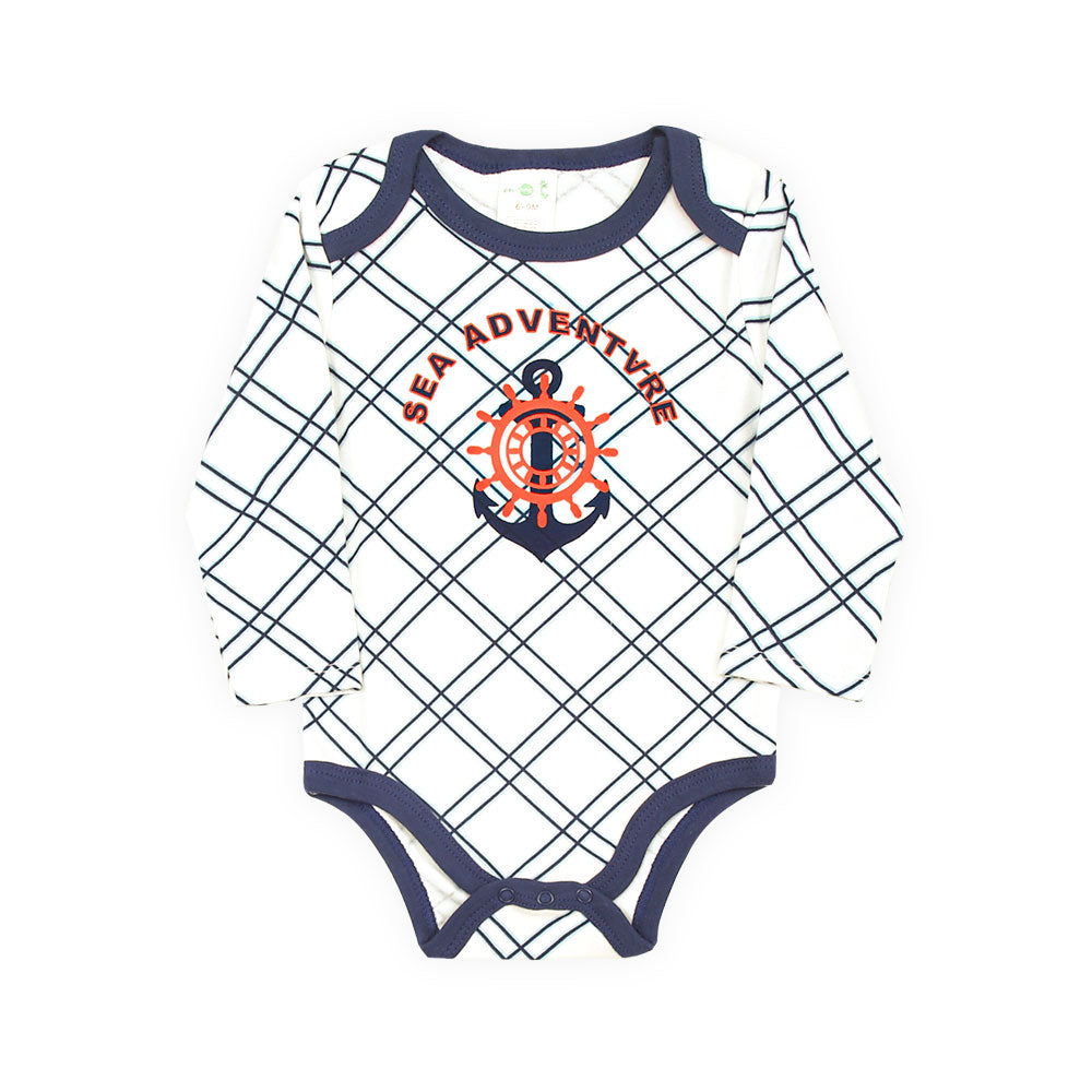 BOY BODY SUIT PK-4 FULL SLEEVE MULTI COLOR