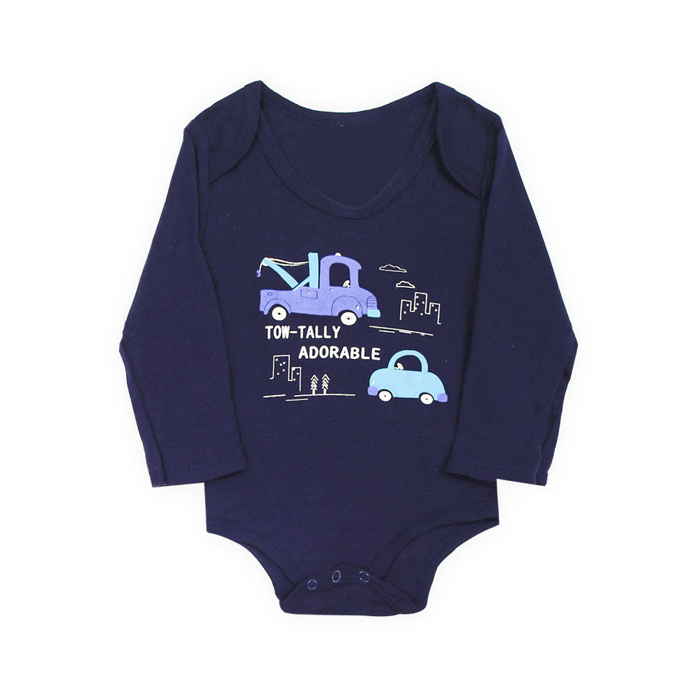 BOY BODY SUIT PK-3 FULL SLEEVE CARS