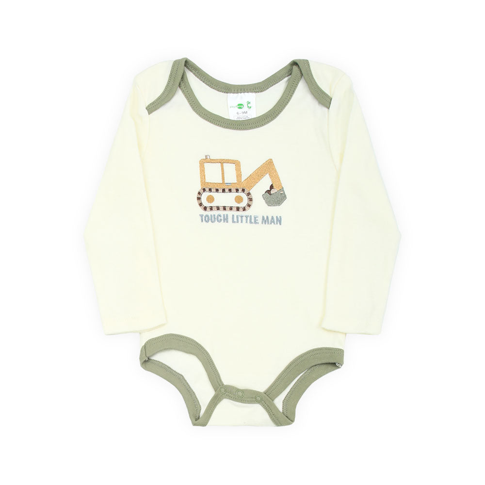 BOY BODY SUIT PK-3 FULL SLEEVE LITTLE TOUGH MAN