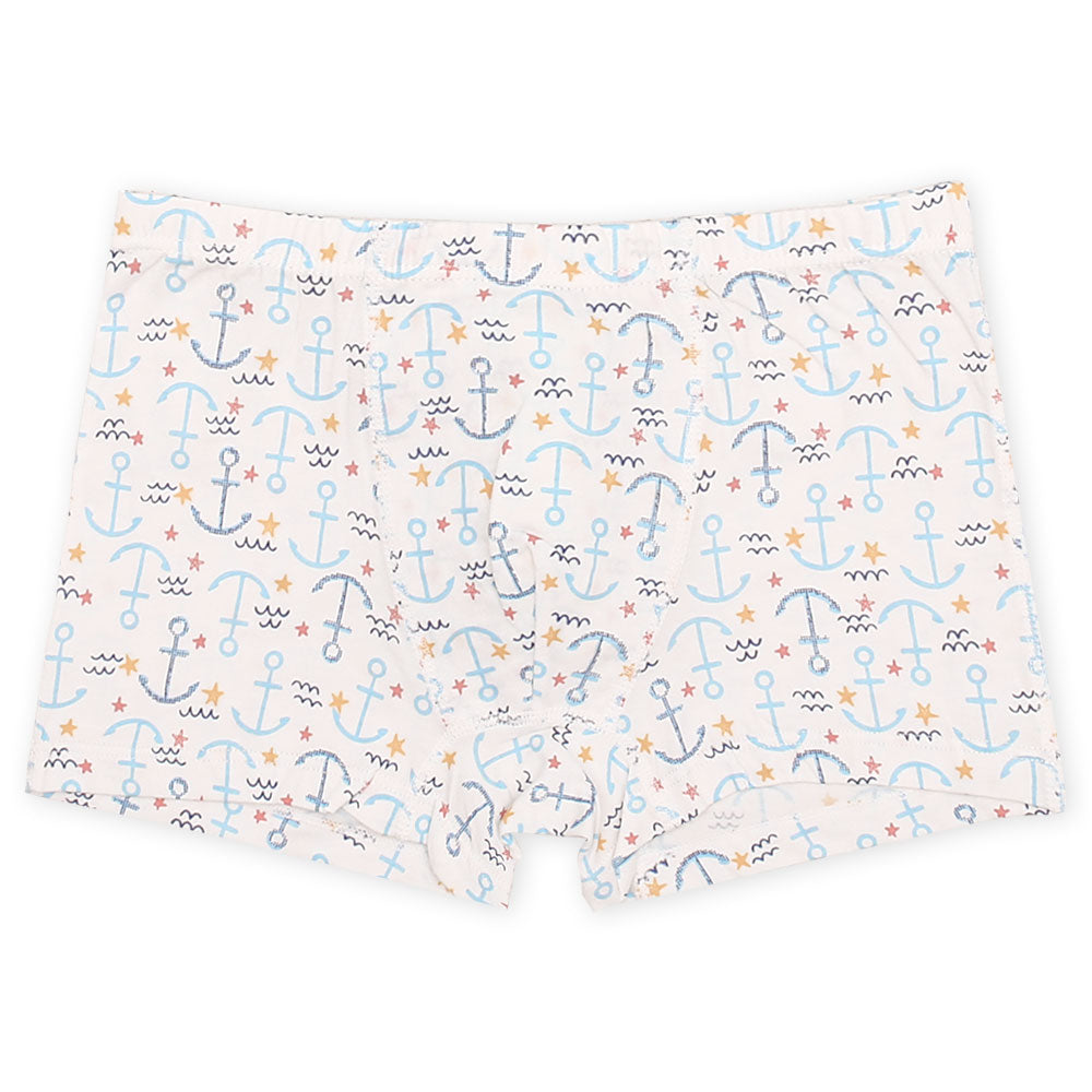 BOY BOXER PK-5 BLUE SEAGULLS