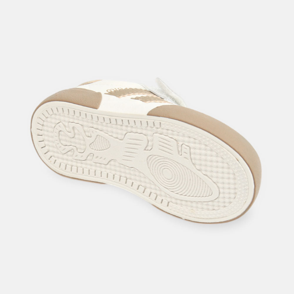 BOY CANVAS WHITE AND BEIGE
