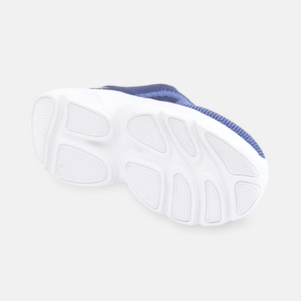 BOY JOGGER NAVY KNITTED SLIP-ON