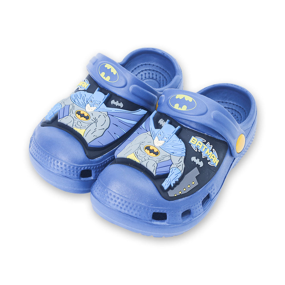 BOY CROCS NAVY BATMAN LED