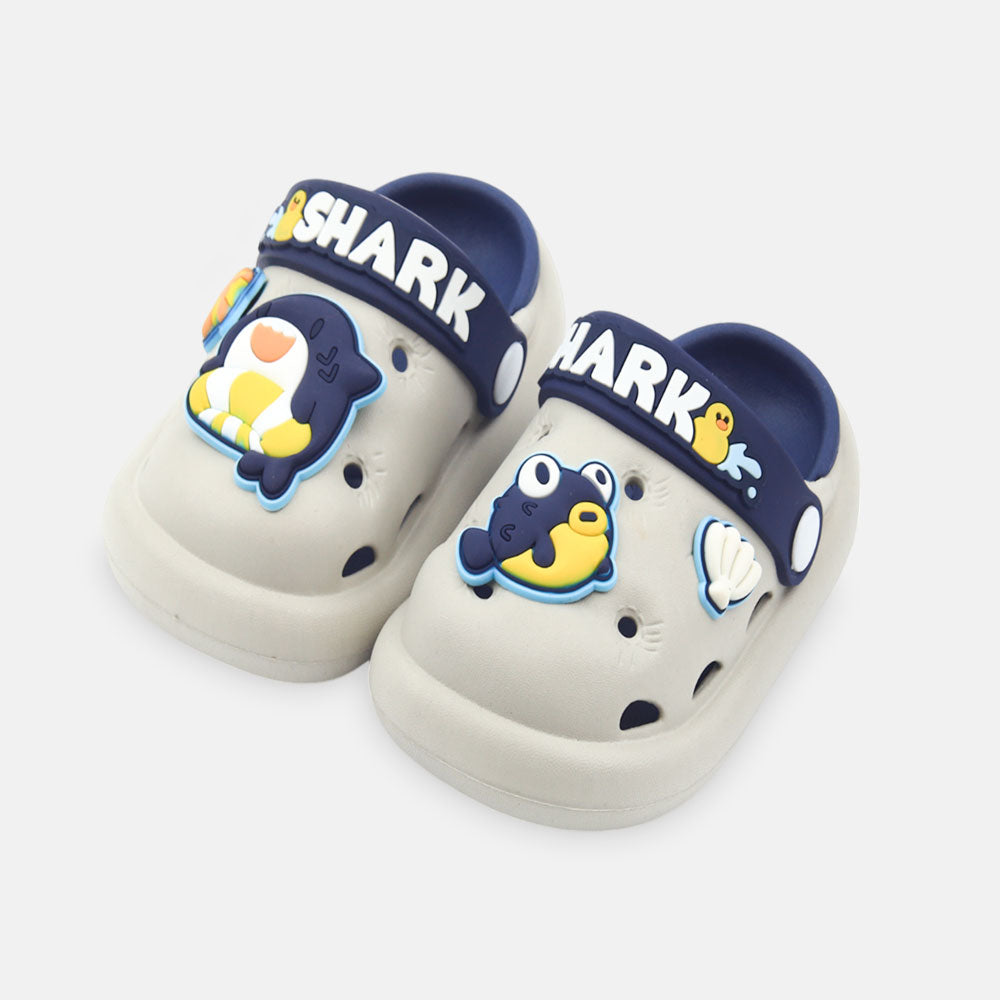 BOY CROCS SHARK CHARACTER