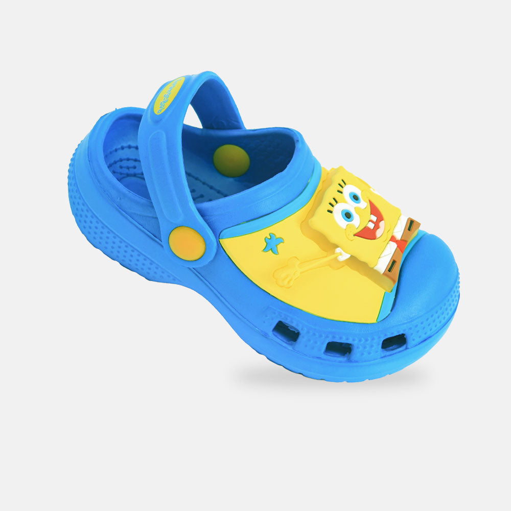 BOY CROCS BLUE SPONGEBOB FUN