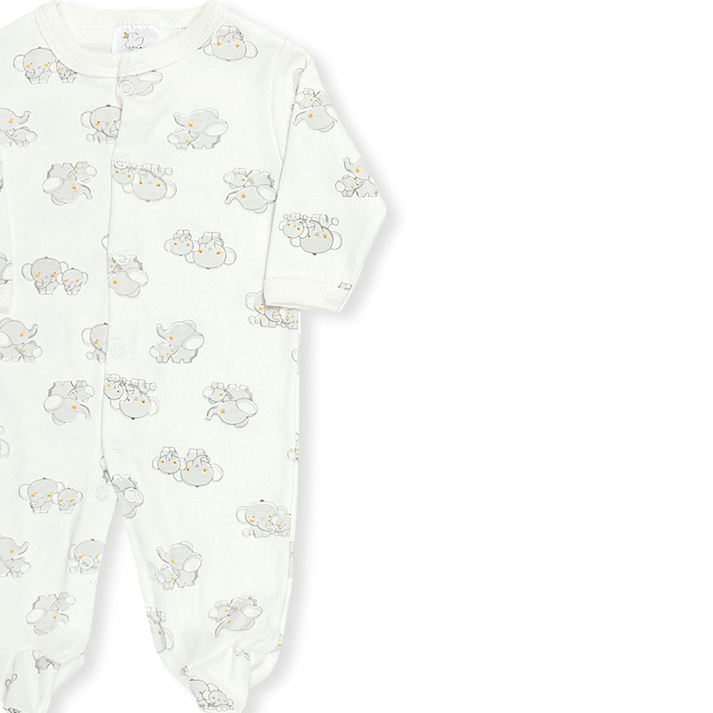 BABY BOY GIFT SET GREY ELEPHANTS & STARS