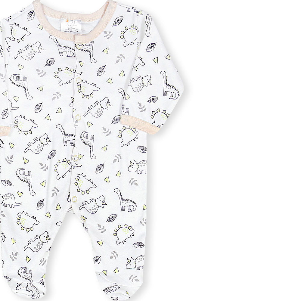 BABY BOY GIFT SET BEIGE DINO