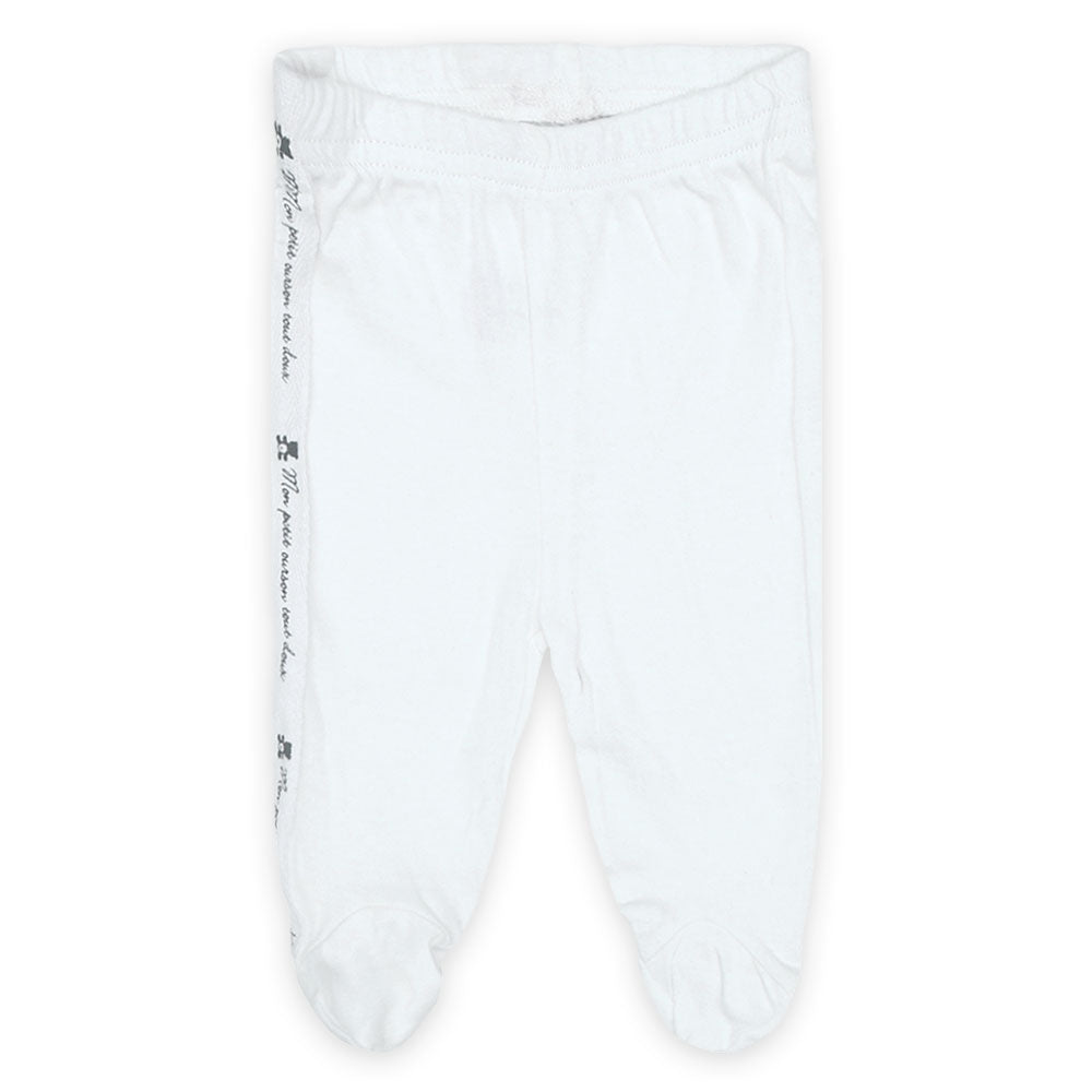 BABY BOY GIFT SET WHITE TEDDY