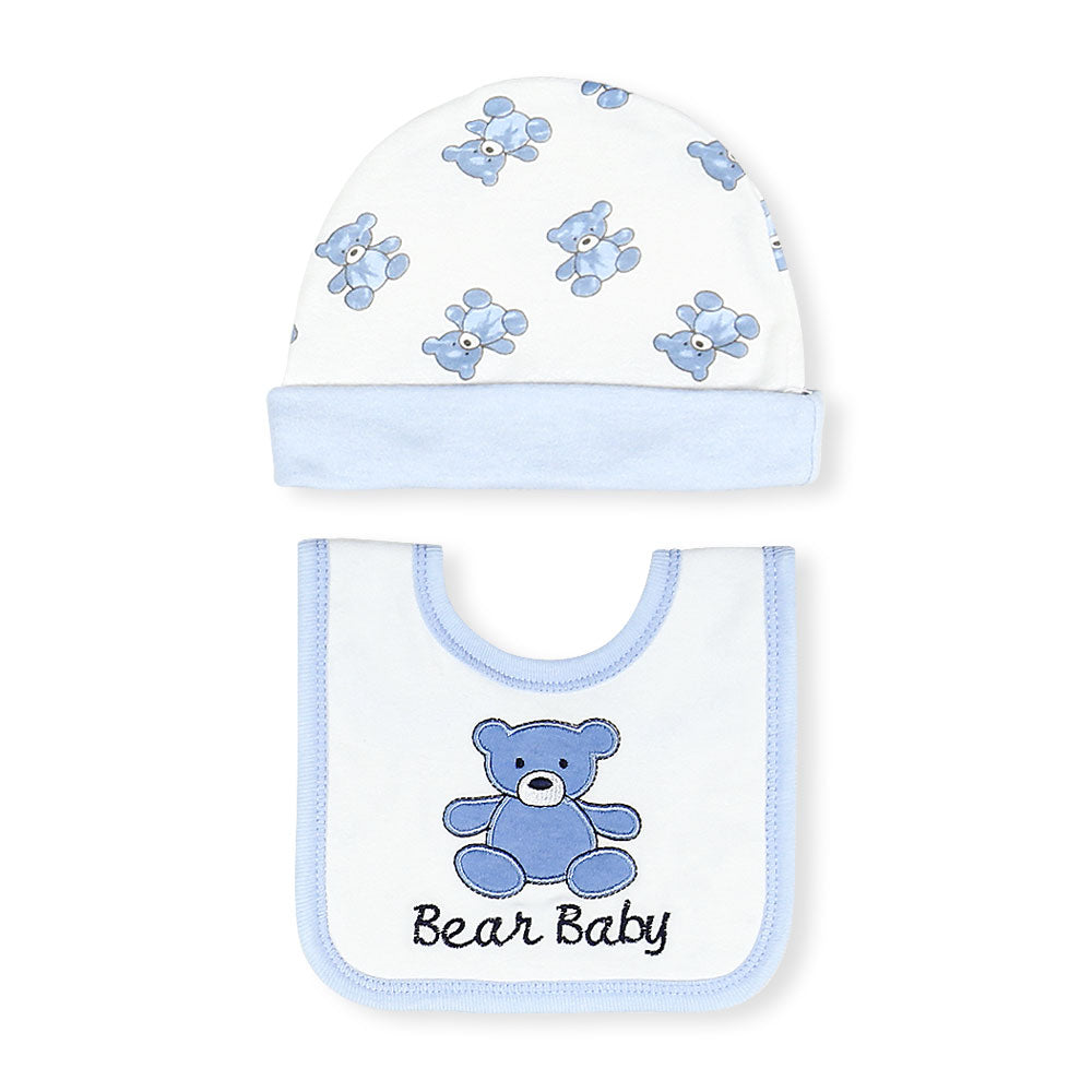 BABY BOY GIFT SET BLUE BABY BEAR BOY