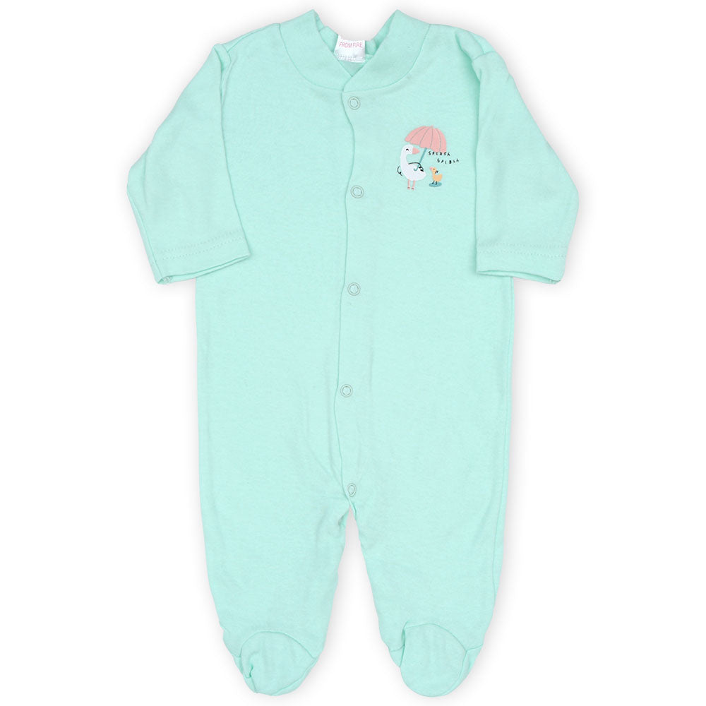 BABY GIRL GIFT SET GREEN SPLASHING DUCKS