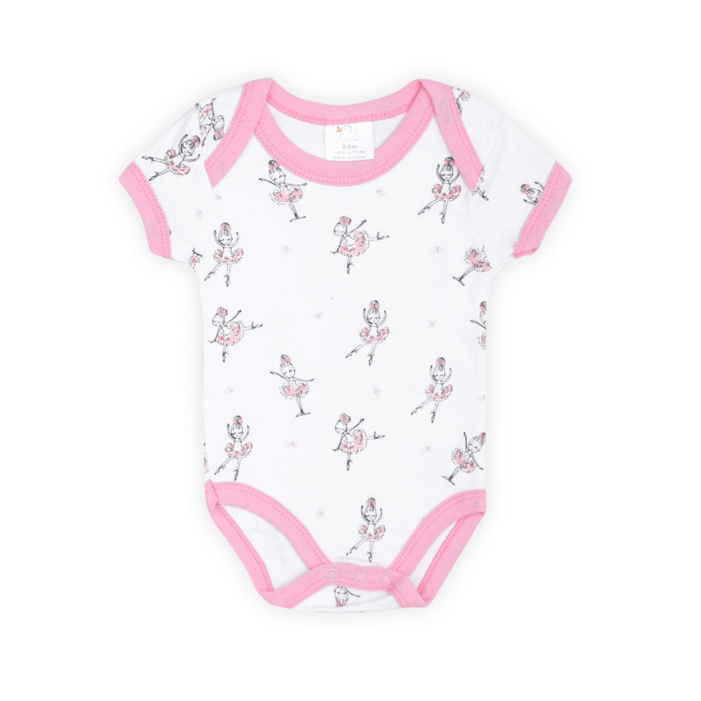 BABY GIRL GIFT SET PINK & WHITE I LOVE DANCE