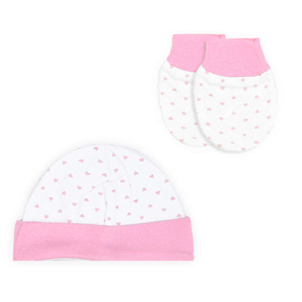 BABY GIRL GIFT SET PINK & WHITE I LOVE DANCE