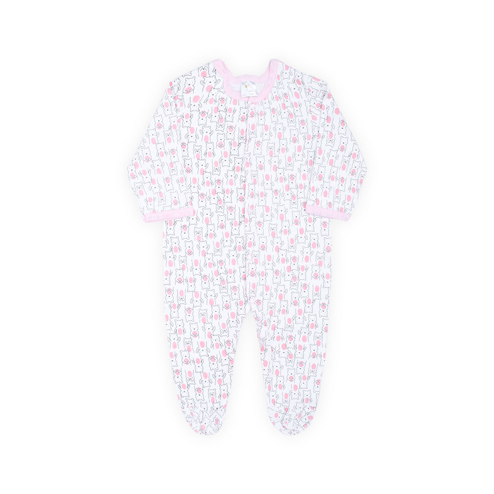 BABY GIRL GIFT SET PINK & WHITE HELLO WORLD