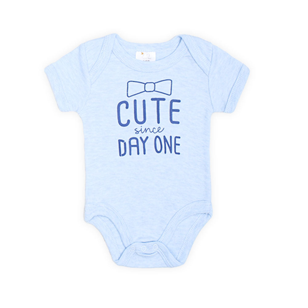 BABY BOY GIFT SET BLUE CUTE SINCE ONE DAY
