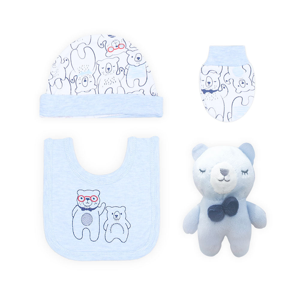 BABY BOY GIFT SET BLUE CUTE SINCE ONE DAY