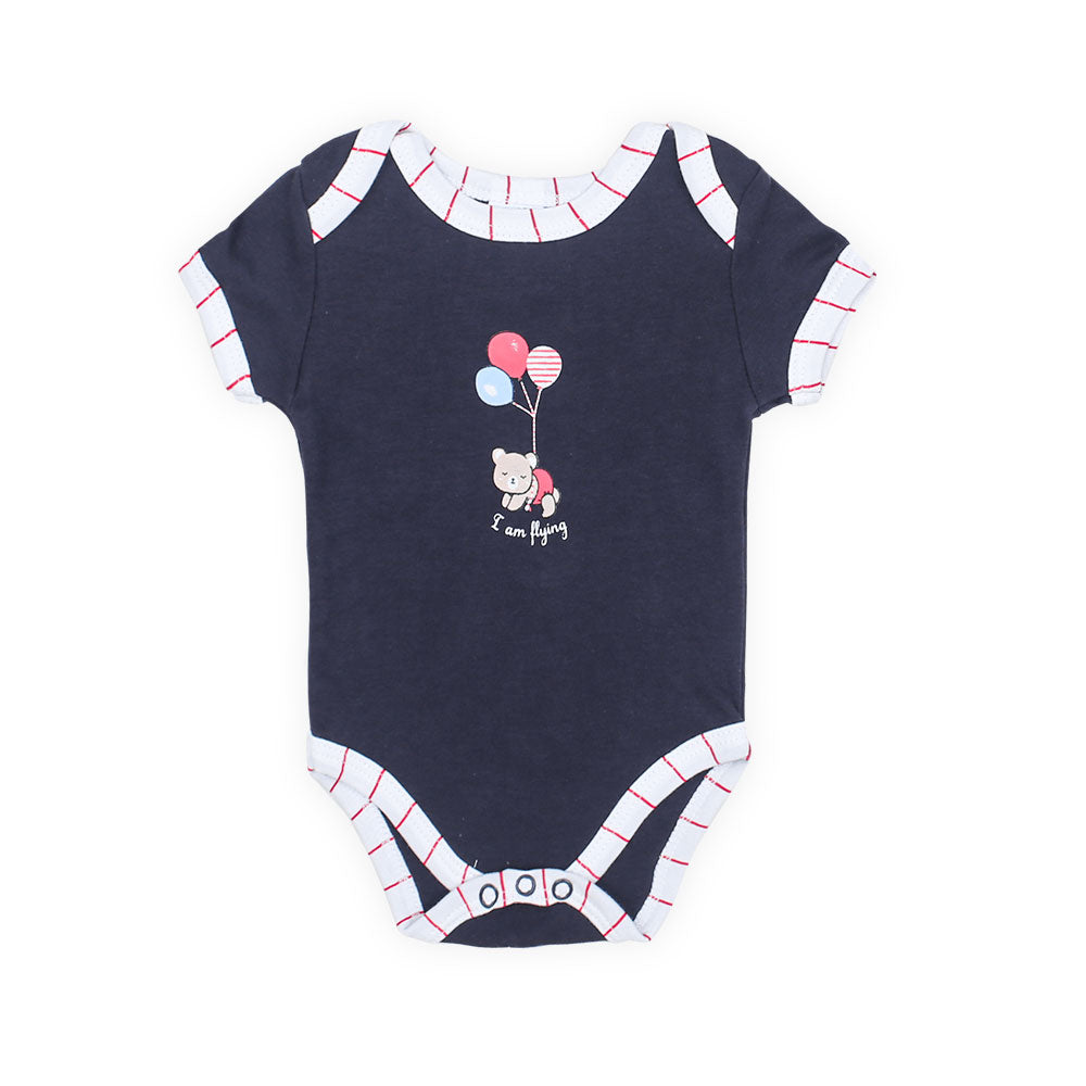BABY BOY GIFT SET NAVY BLUE HELLO SEA I'M FLYING
