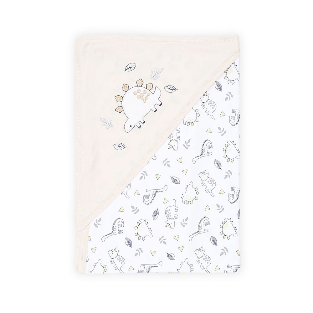 BABY BOY GIFT SET BEIGE DINOSAUR