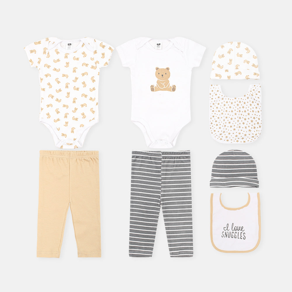 BOY GIFT SET PK-8 TEDDY BEAR