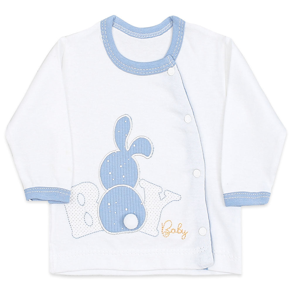 BABY BOY GIFT SET BLUE BUNNY