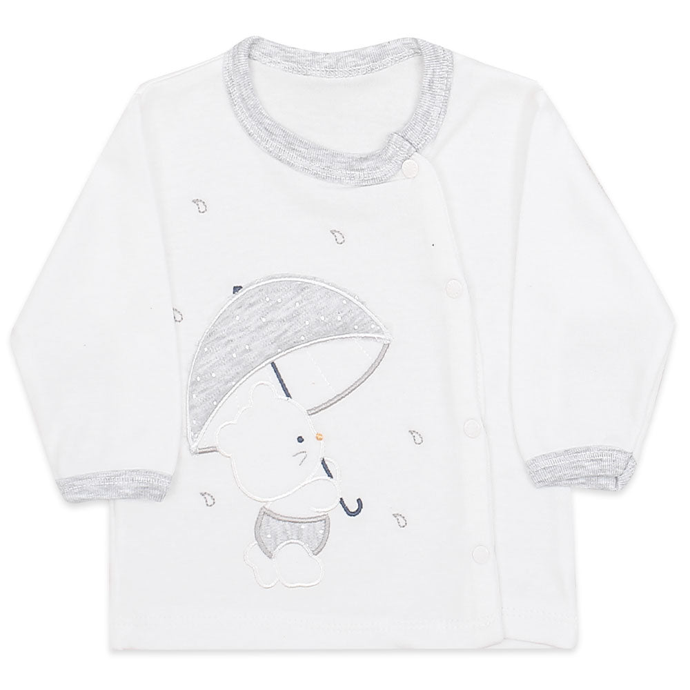 BABY BOY GIFT SET GREY UMBRELLA