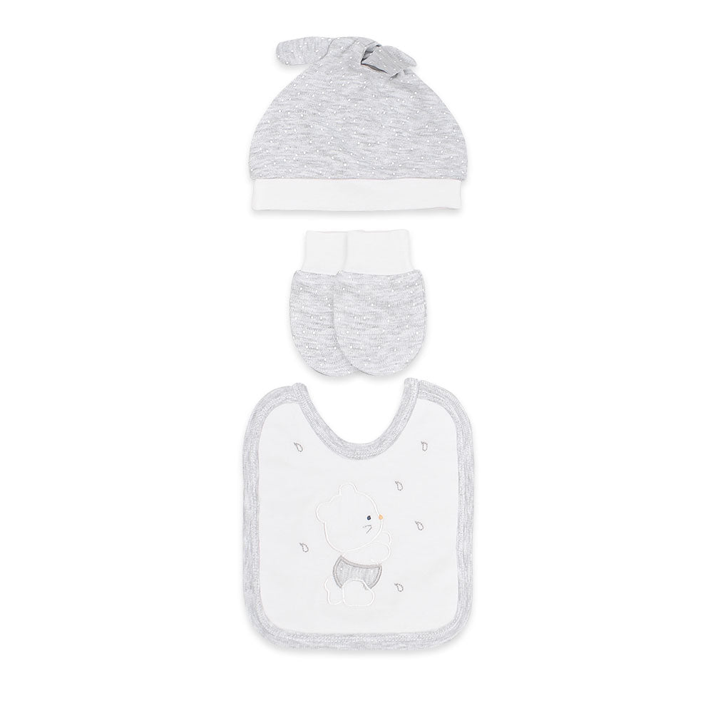 BABY BOY GIFT SET GREY UMBRELLA