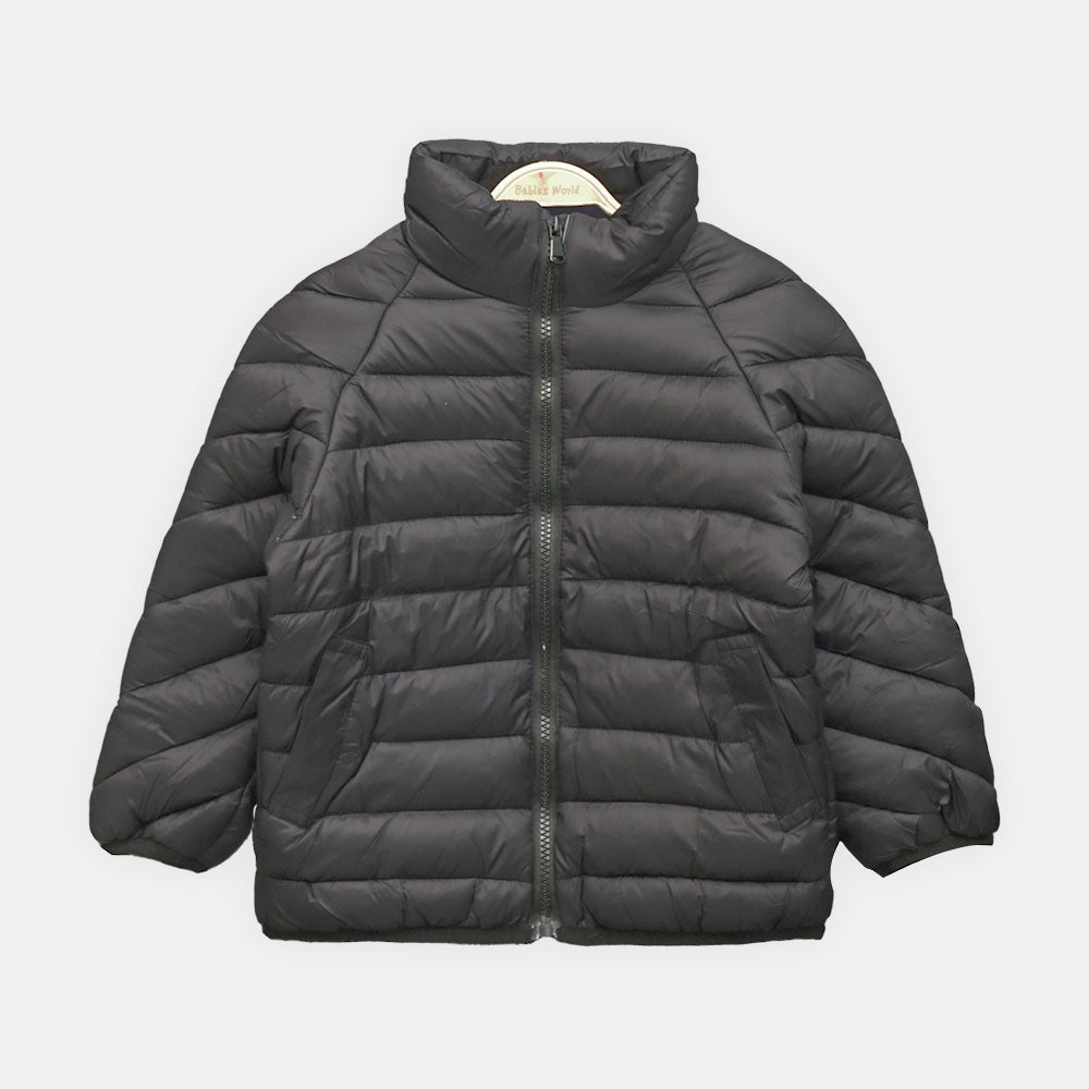 BOY JACKET NAVY BLUE CREW NECK