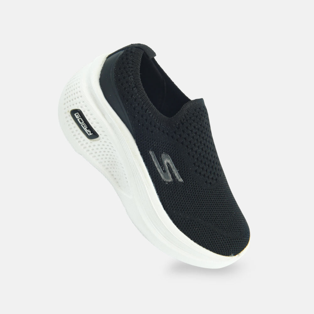 BOY JOGGER BLACK BREEZE SLIP-ON