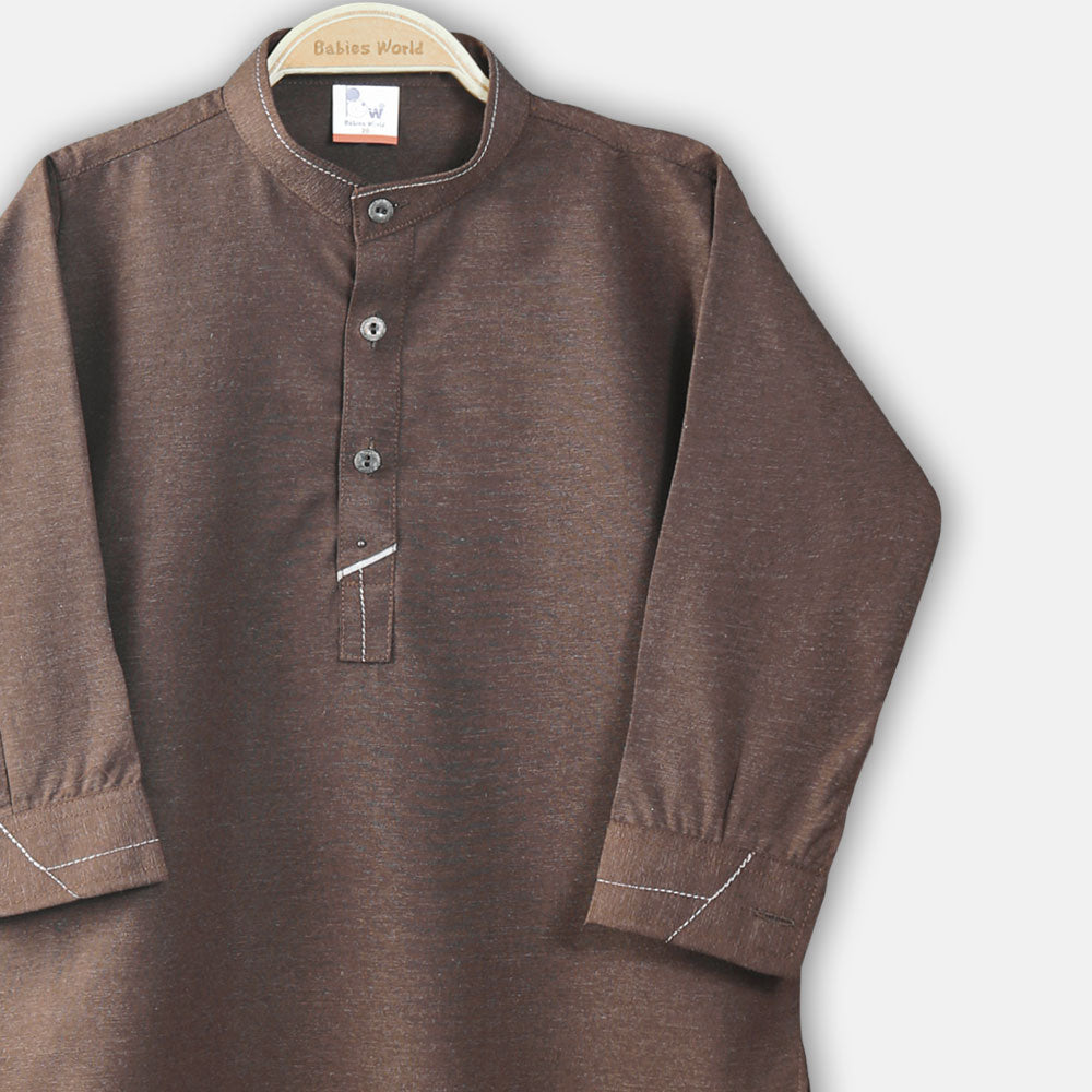 KAMEEZ PAJAMA BROWN
