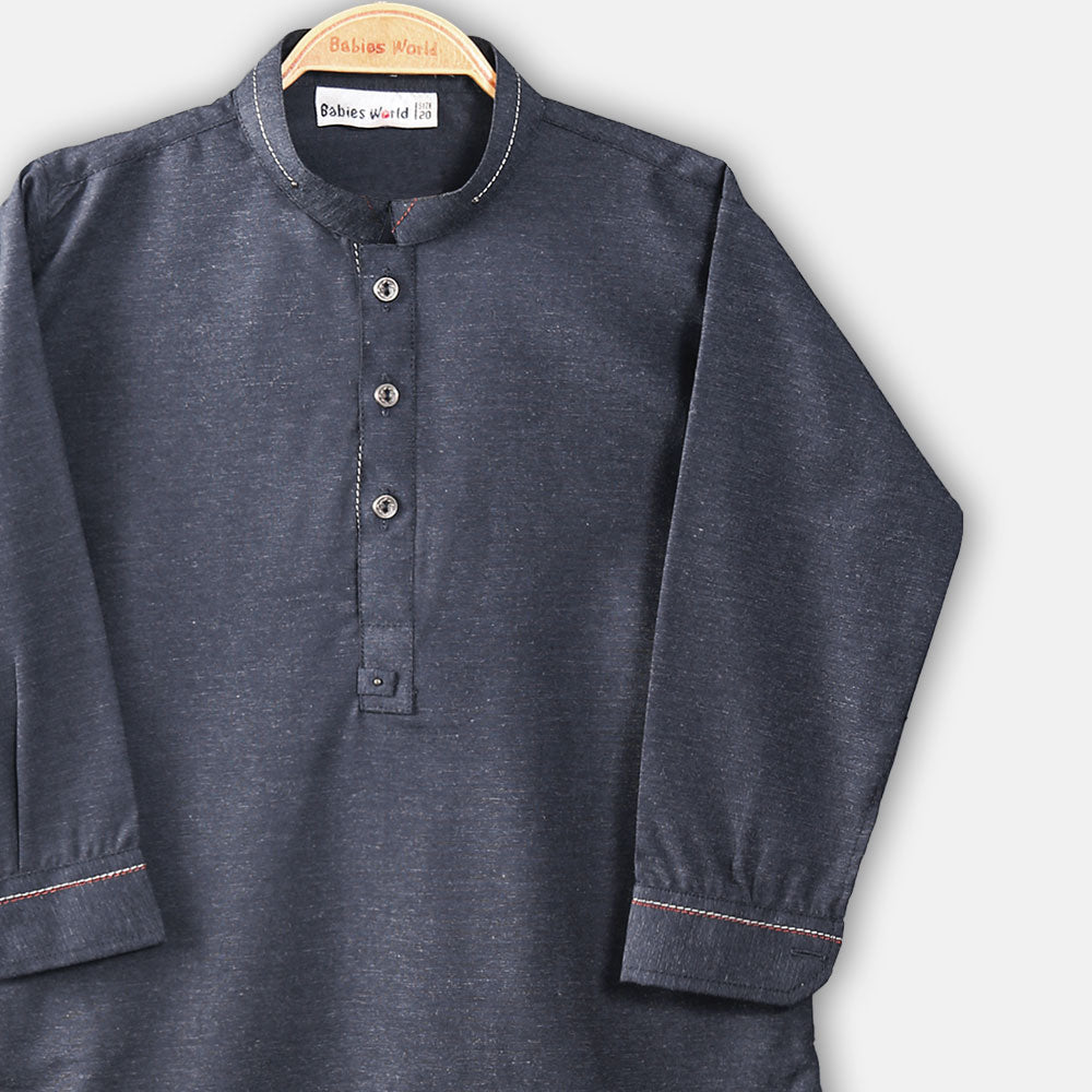 KAMEEZ PAJAMA DARK GREY