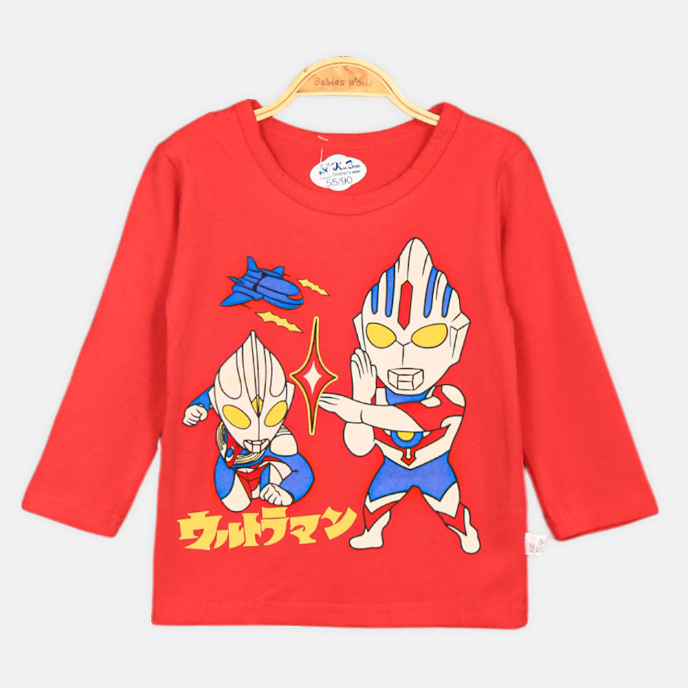 BOY NIGHT SUIT RED ULTRAMAN