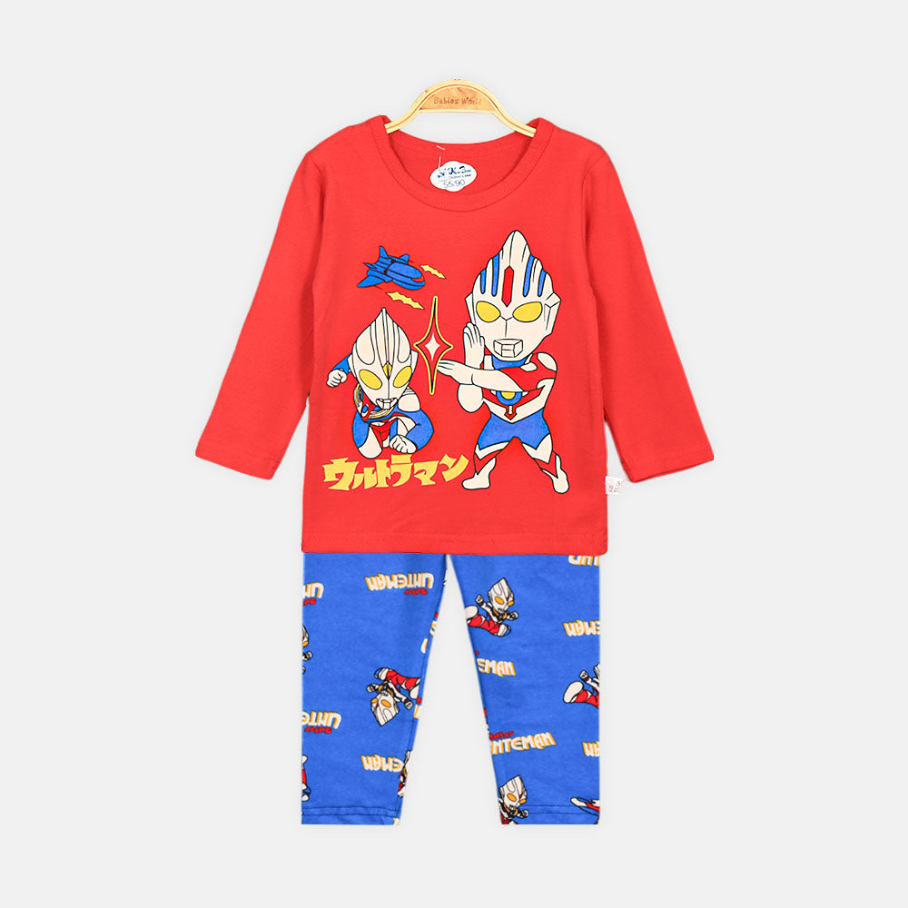BOY NIGHT SUIT RED ULTRAMAN