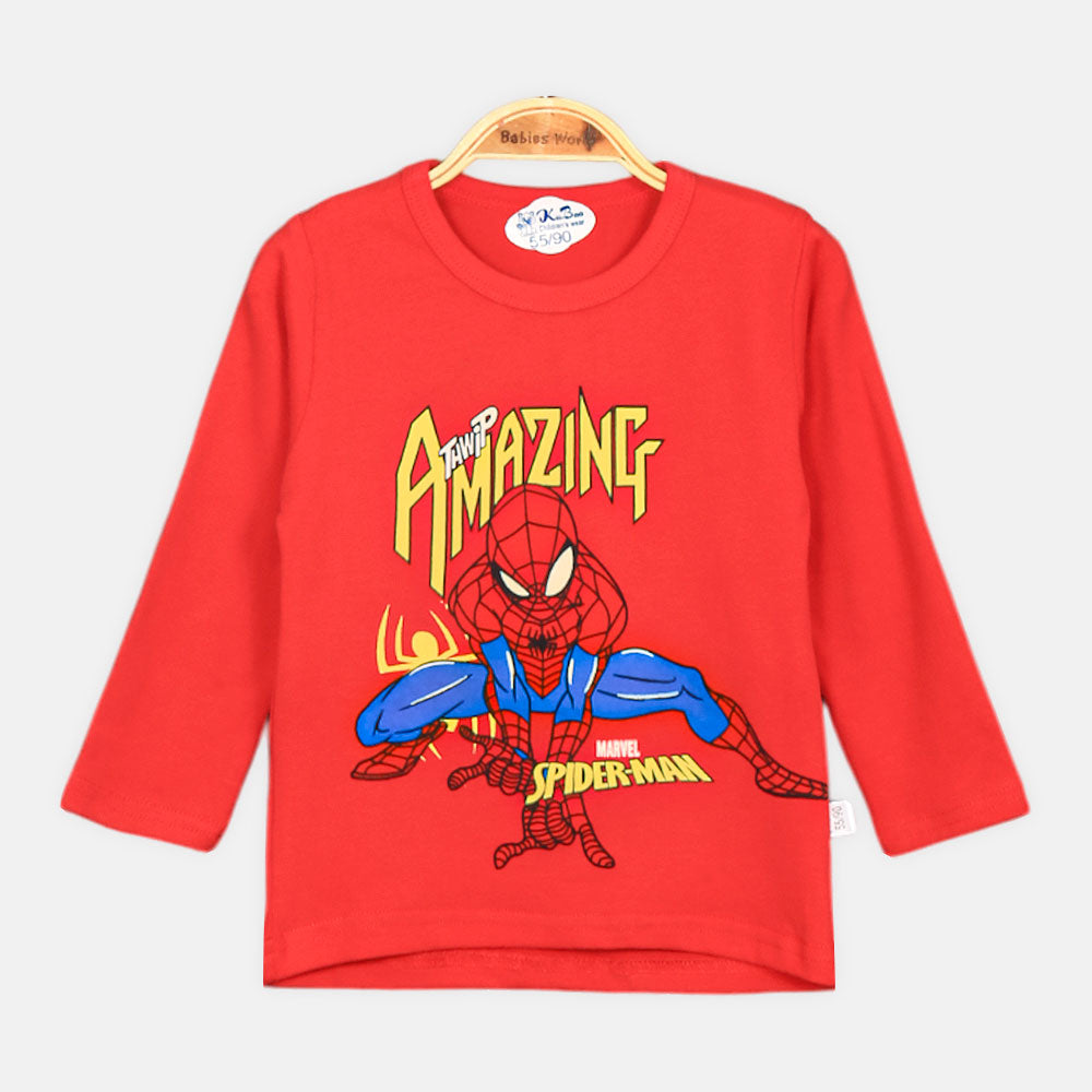 BOY NIGHT SUIT RED SPIDERMAN