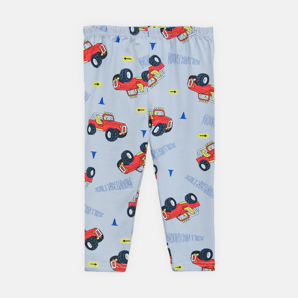 BOY NIGHT SUIT CUTE CARS MOUNTAIN