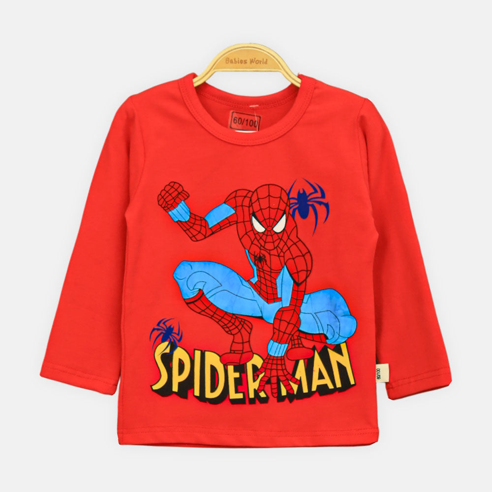 BOY NIGHT SUIT SPIDERMAN THEME