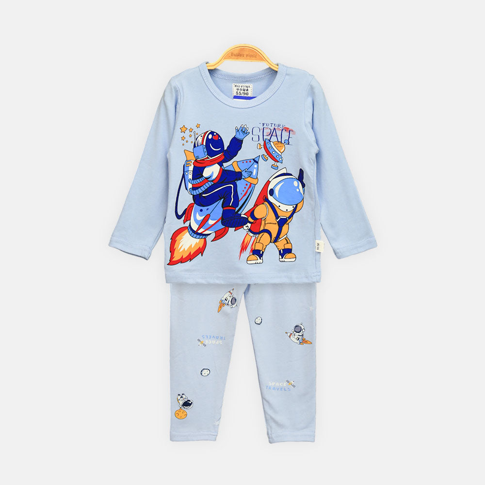BOY NIGHT SUIT GALAXY EXPLORER