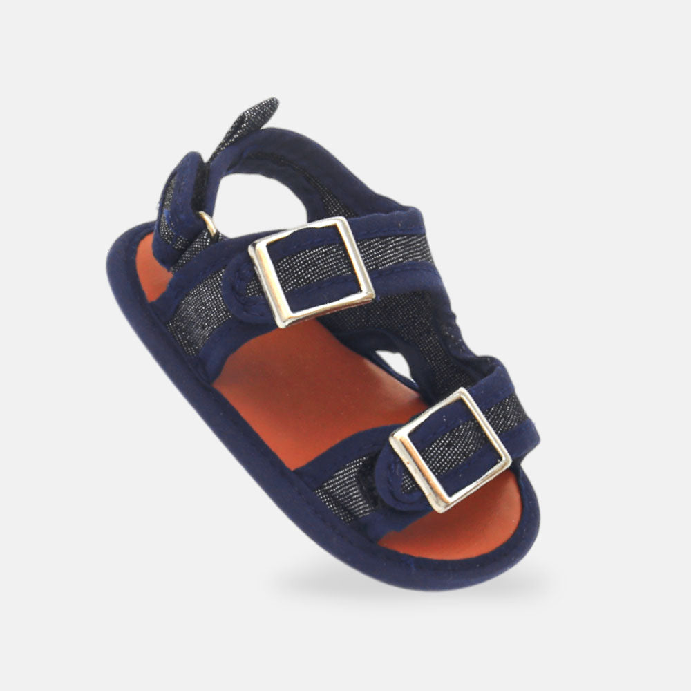 BOY PRE WALKER SANDAL NAVY