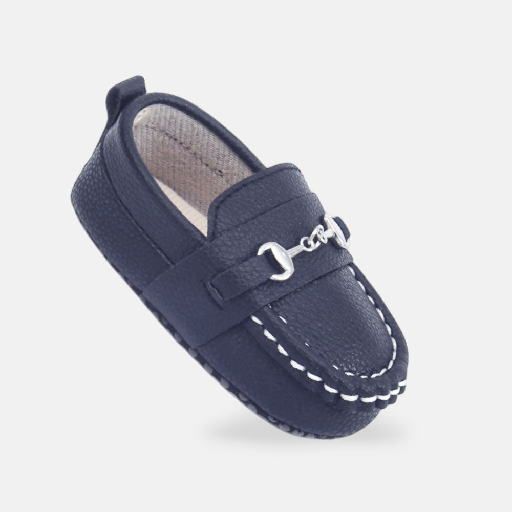 BOY PRE WALKER SHOES NAVY BLUE