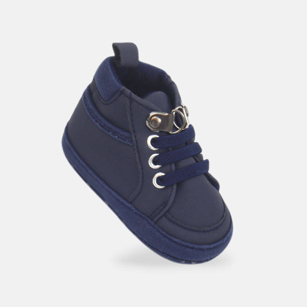 BOY PRE WALKER SHOES NAVY BLUE