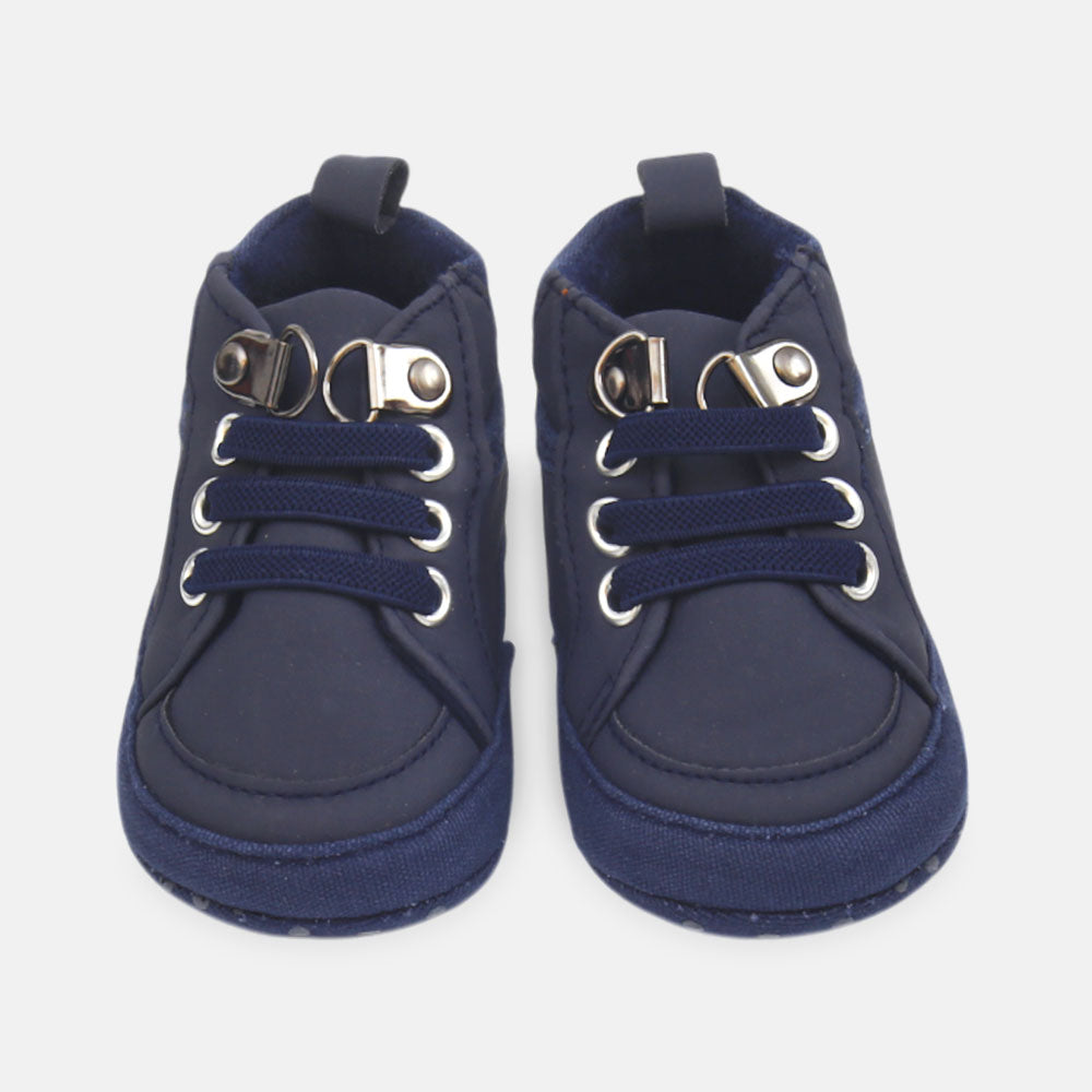 BOY PRE WALKER SHOES NAVY BLUE