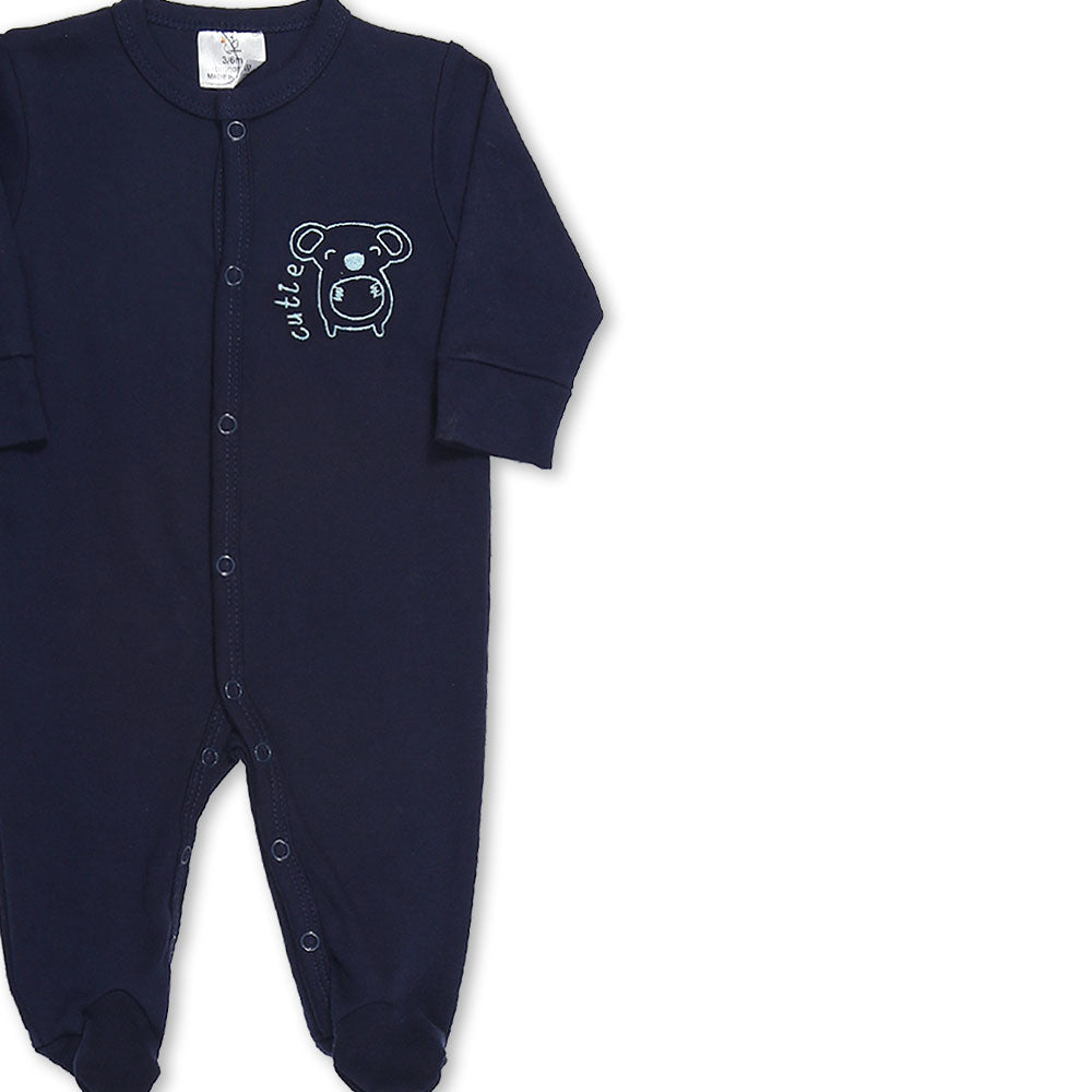 ROMPER BOYS PK-3 NAVY SMILE KOALA