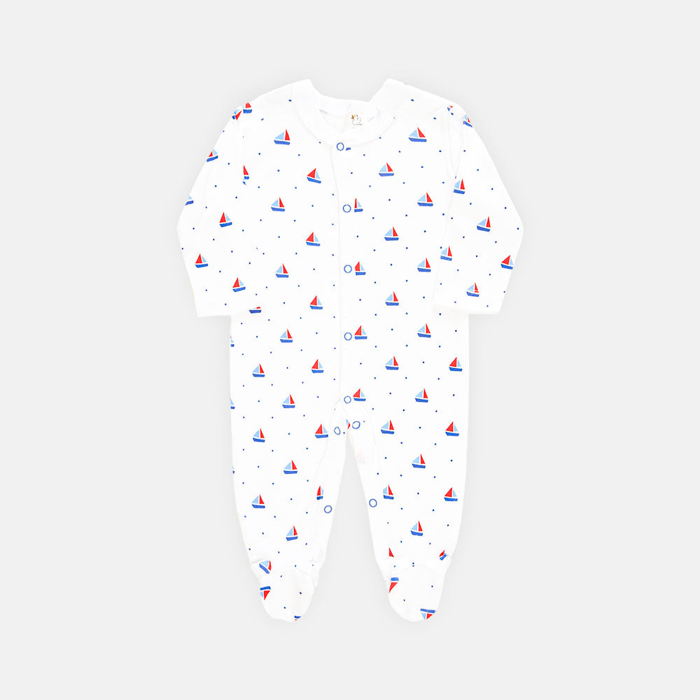 ROMPER BOYS PK-3 I LOVE DAD & SAIL
